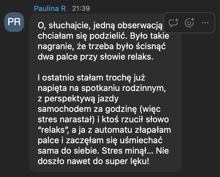 opinia o kursie